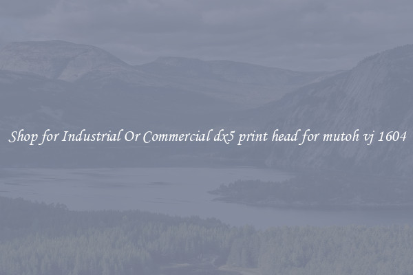 Shop for Industrial Or Commercial dx5 print head for mutoh vj 1604
