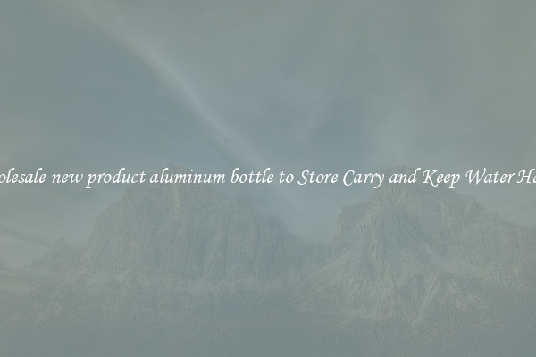 Wholesale new product aluminum bottle to Store Carry and Keep Water Handy