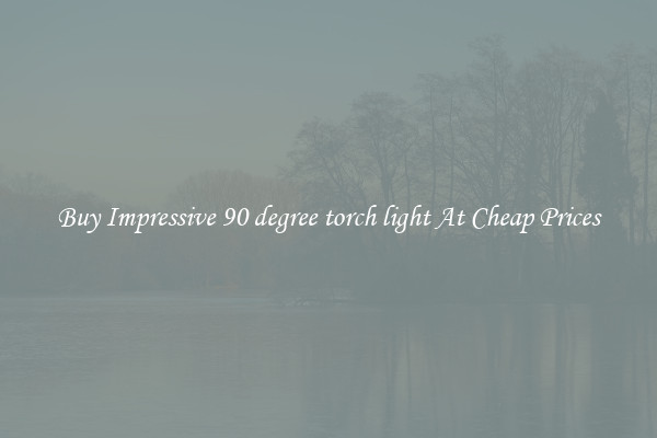 Buy Impressive 90 degree torch light At Cheap Prices